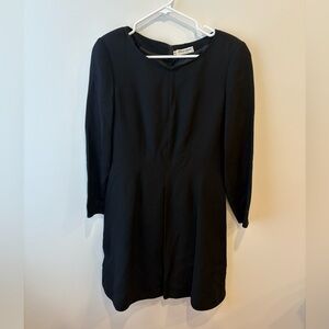 Giorgio Armani Classic Black Long Sleeve Dress